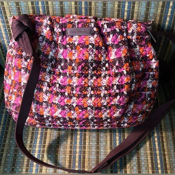 Vera Bradley Multicolored Houndstooth Bag - Picture 1 of 1